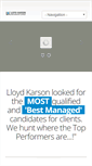Mobile Screenshot of lloydkarson.com